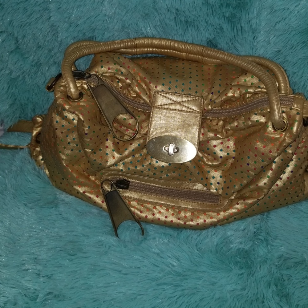 Gold bag